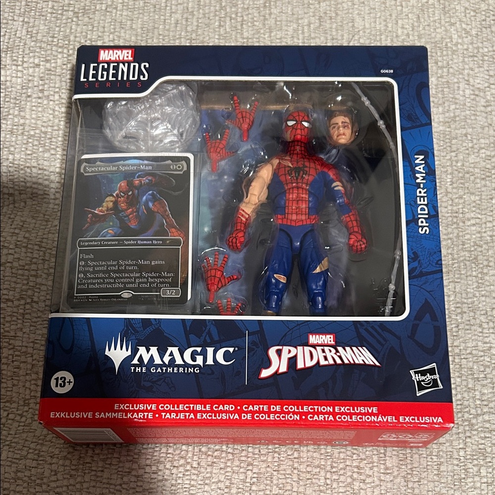 Marvel Spider-Man Action Figure with Red and Blue Suit